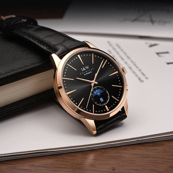 Đồng Hồ Nam I&W Carnival IW541G-3 (Mạ vàng 18k)