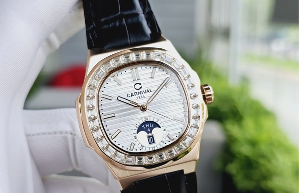Đồng Hồ Nam Carnival Nautilus Automatic 8110G-VH-T