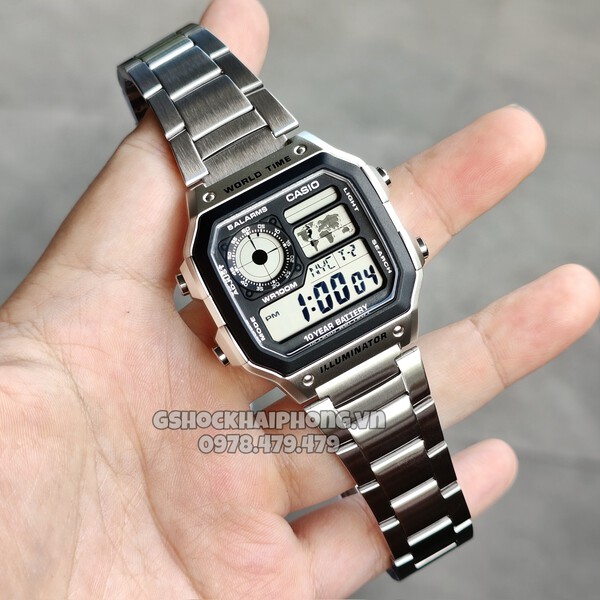 CASIO AE-1200WHD-1A -  QUÀ TẶNG TRỊ GIÁ 300K