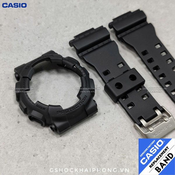 Bộ vỏ GA-100/110/120/140 - Full đen chữ đen 