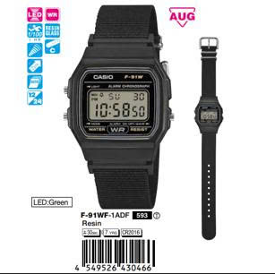 CASIO  F-91WF-1A