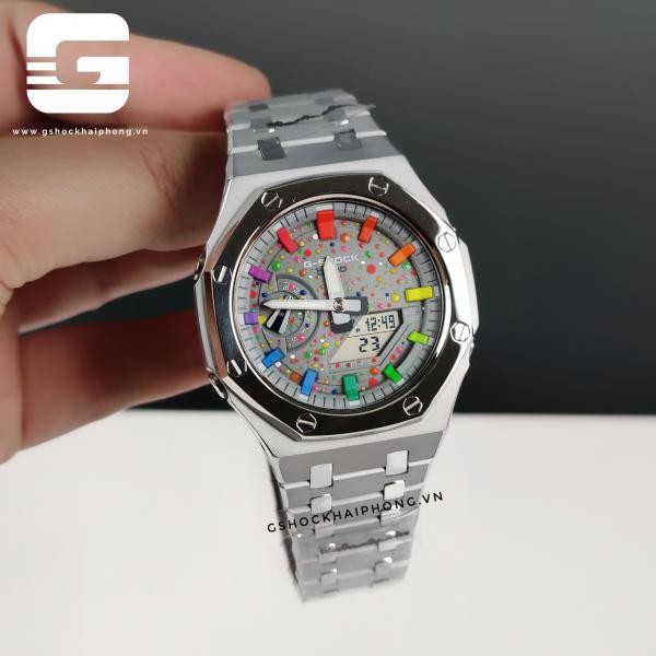 G-SHOCK GA-2100AP - Hyper Color Grey Layers