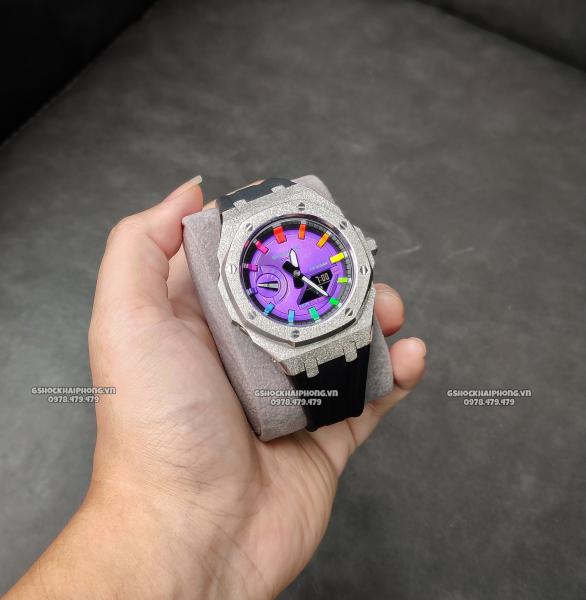 G-SHOCK GA-2100AP - FROSTED CASE X HYPER COLOR