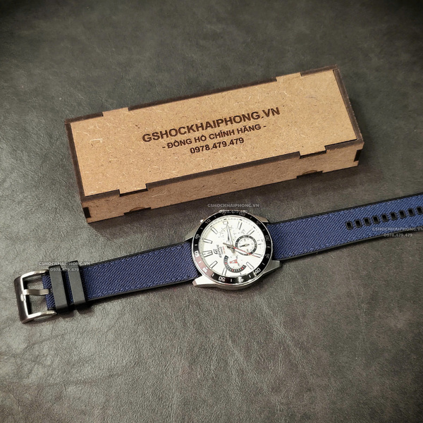 Dây vải Nilon chống nước - Size 20/22/24mm - Màu Xanh Navy