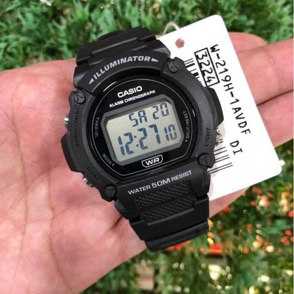Đồng Hồ Nam Chính Hãng CASIO W-219H-1AV