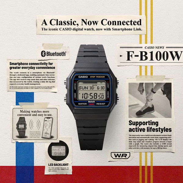 CASIO F-B100W-3A
