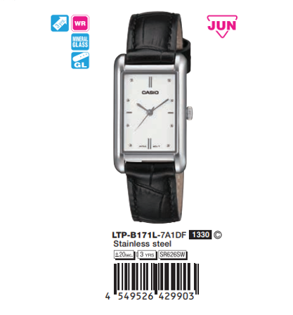 CASIO LTP-B171L-7A1