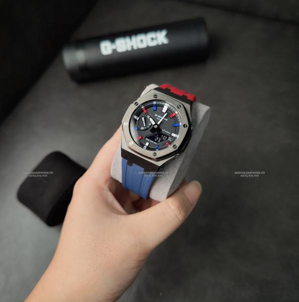G-SHOCK GA-2100AP - PEPSI X GREY METAL EDITION