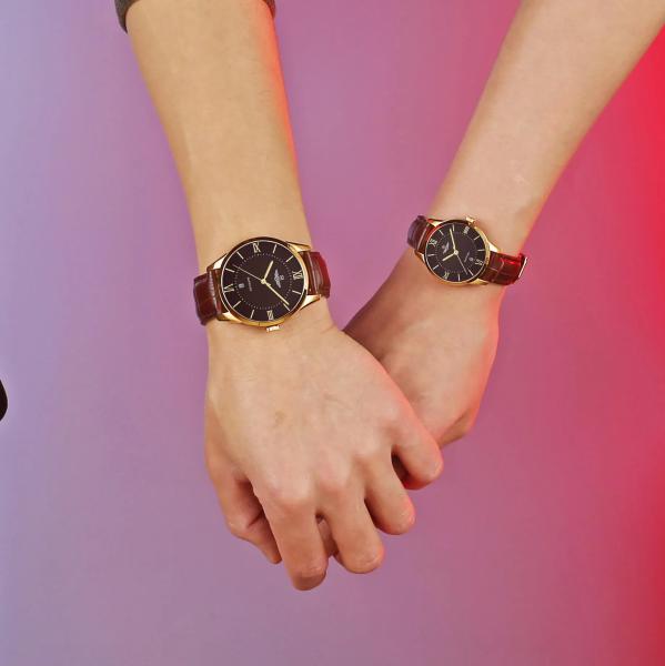 Đồng Hồ Đôi Chính Hãng SRWATCH Couple-F CF SR80050.6103CF