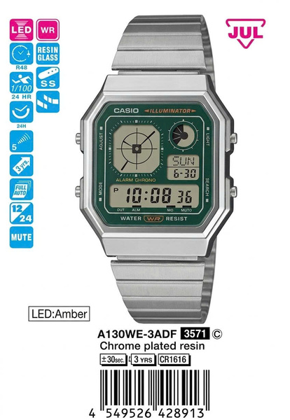 CASIO A130WE-3A