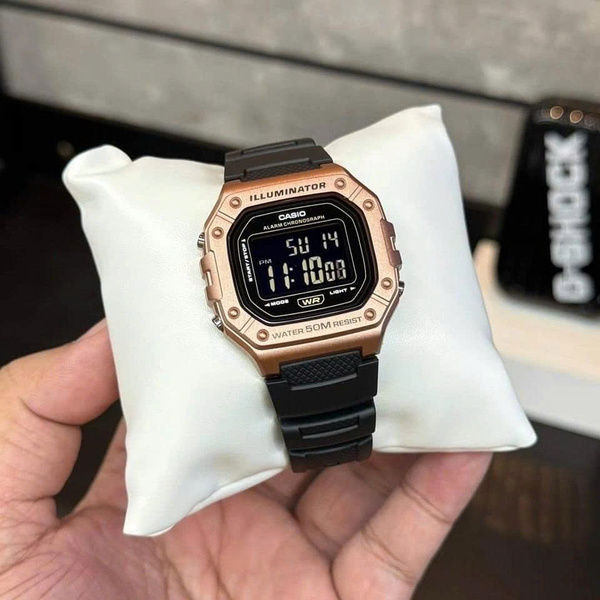 CASIO  W-218HM-5B  -  QUÀ TẶNG TRỊ GIÁ 200K