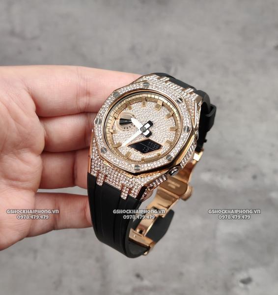 G-SHOCK GA-2100AP - ROSE GOLD FULL DIAL ELEMENT