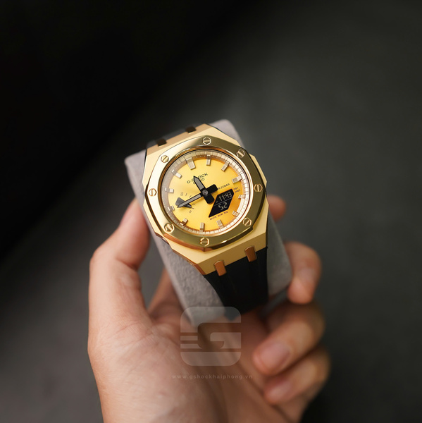 G-SHOCK GA-2100AP - PURE GOLD LAYERS EDITION