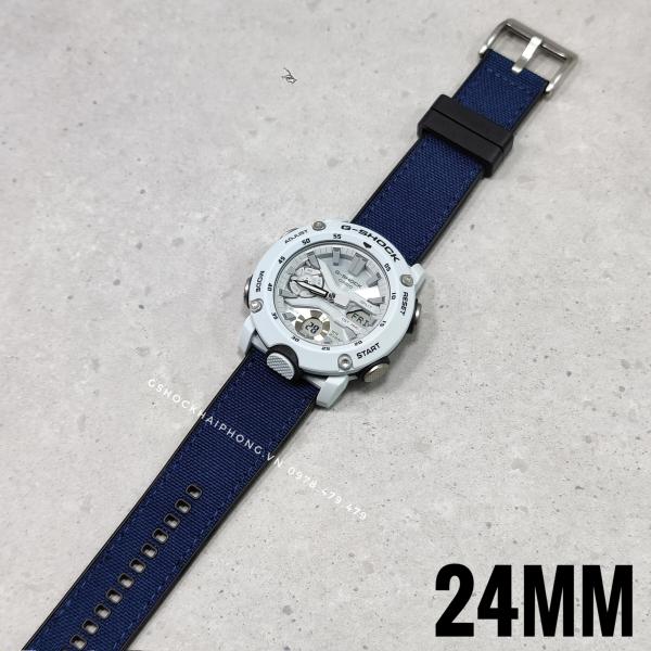 Dây vải nilon chống nước GA-2000 / GA-2200 ( 24mm ) ( Xanh dương ) 