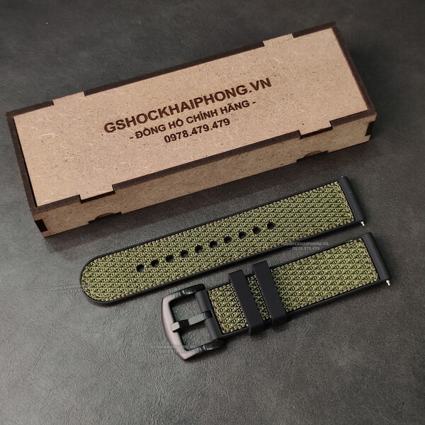 Dây cao su bọc vải Nilon ( Canvas ) - Không thấm nước - Siêu bền - Màu 02