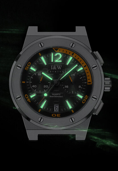 Đồng Hồ Nam I&W Carnival IW605G-5