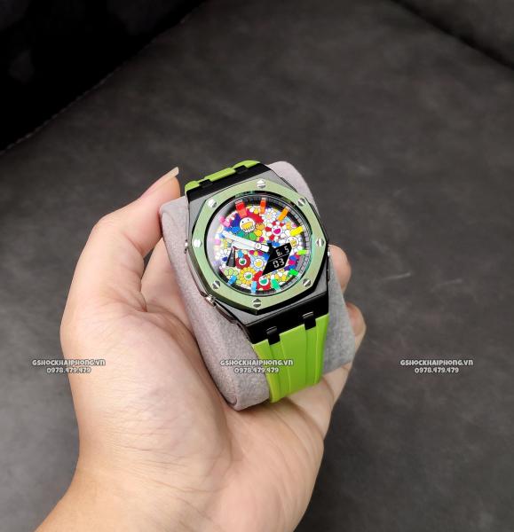 G-SHOCK GA-2100AP - GREEN KERMIT OFFSHORE X KAIKAIKIKI