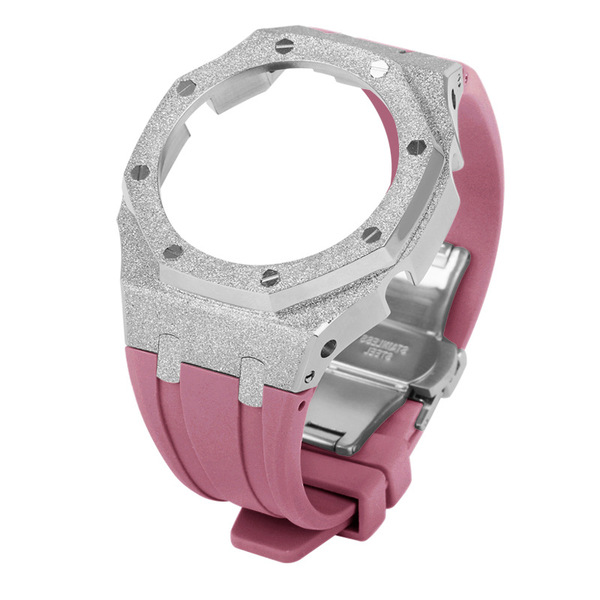 Bộ vỏ GA-2100AP Phun cát Bạc - Dây Cao Su ( Kích vào sp chọn màu dây )