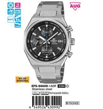  CASIO EDIFICE EFS-S660D-1A