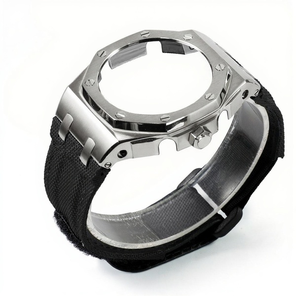 Bộ Vỏ GA-2100AP gen 4 ( có núm) Silver - Dây Velcro