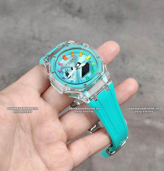 G-SHOCK GA-2100AP - TIFFANY SAPHIRE HYPER COLOR