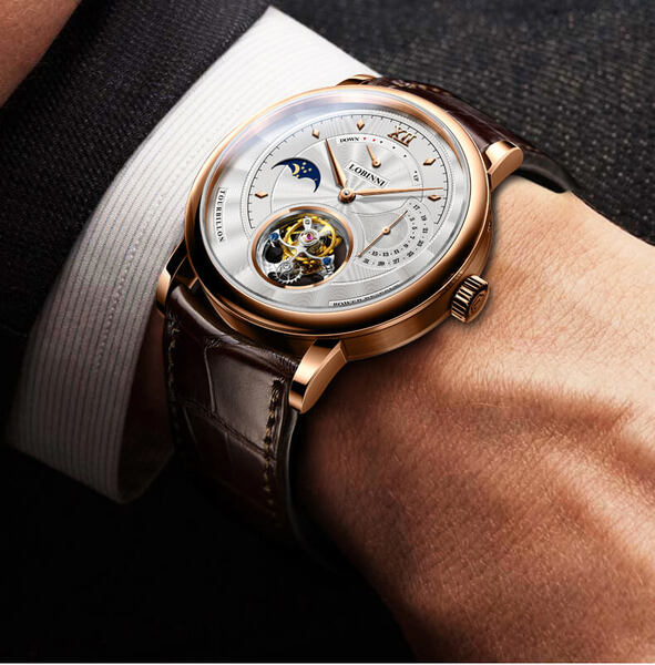 Đồng hồ nam chính hãng LOBINNI Tourbillon L8883-1