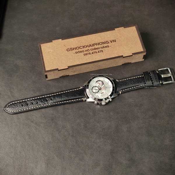 Dây da Bò loại 1  - Màu Đen - Size 20/22/24mm