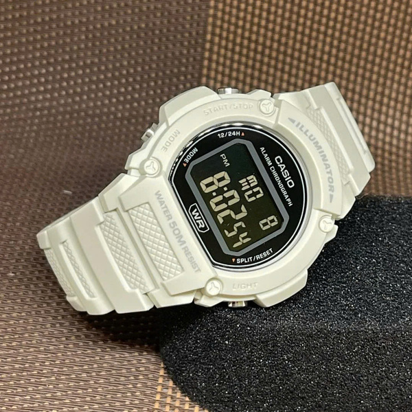 Đồng Hồ Nam Chính Hãng CASIO W-219HC-8BV