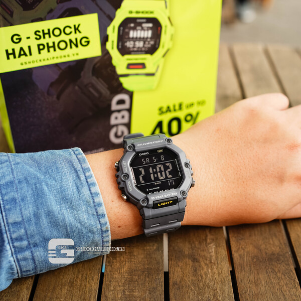 Đồng Hồ Nam Chính hãng Casio AE-1600H-8A - Pin 10 năm