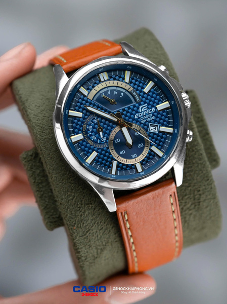 Casio EDIFICE EFR-530 (lên dây da bò)