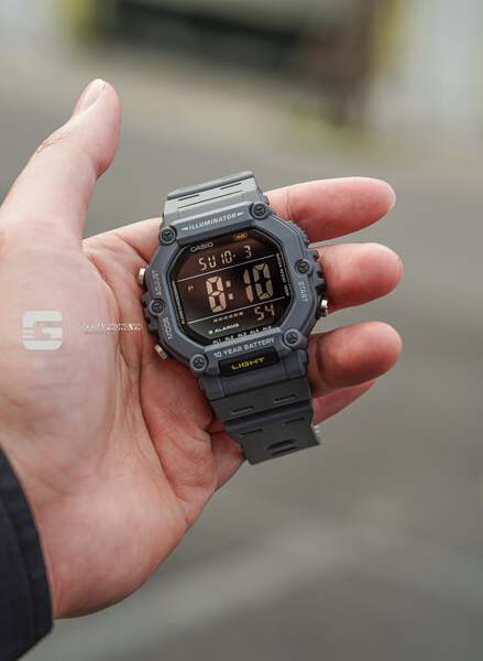 Đồng Hồ Nam Chính hãng Casio AE-1600H-8B - Pin 10 năm