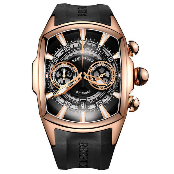 Đồng hồ nam Reef Tiger Aurora Series Tank Chronograph RGA3069G-2