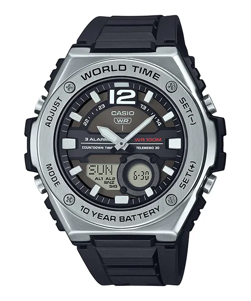 Đồng hồ Nam Chính hãng CASIO MWQ-100-1AV - Pin 10 năm