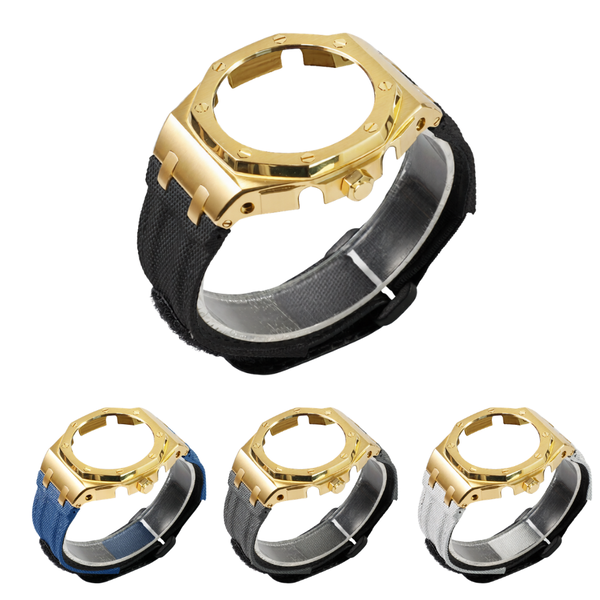 Bộ Vỏ GA-2100AP gen 4 ( có núm) Gold - Dây Velcro
