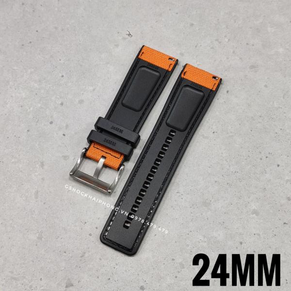 Dây vải nilon chống nước GA-2000 / GA-2200 ( 24mm ) ( Màu Cam ) 