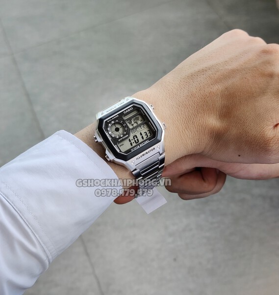 CASIO AE-1200WHD-1A -  QUÀ TẶNG TRỊ GIÁ 300K