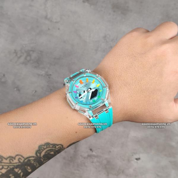 G-SHOCK GA-2100AP - TIFFANY SAPHIRE HYPER COLOR