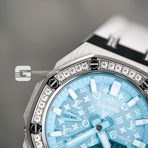 G-SHOCK GA-2100AP - ICE BLUE X LV - SUPERME