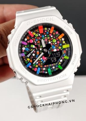 G-SHOCK GA-2100AP - Rainbow Hyper Color 
