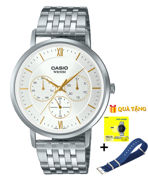 CASIO MTP-B300D-7A - QUÀ TẶNG TRỊ GIÁ 600K