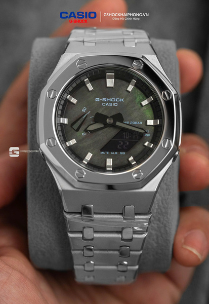 G-SHOCK GA-2100AP - THE BLACK GREEN MOP X LAYERS