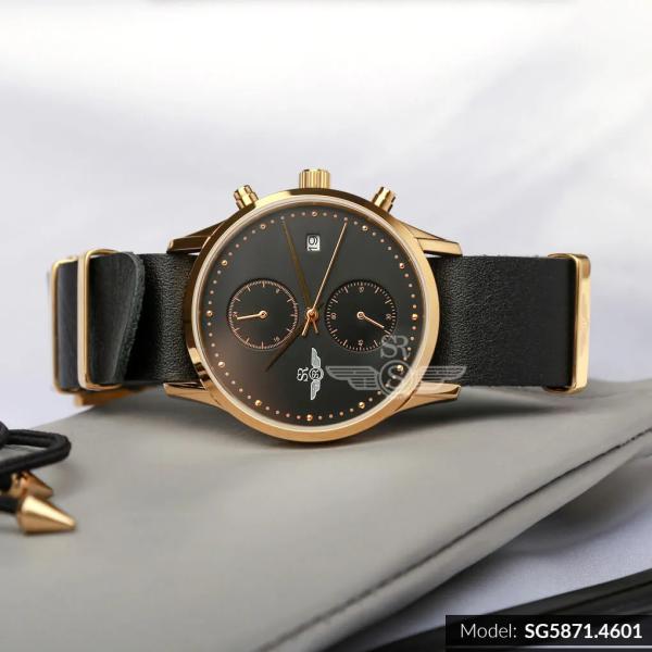 Đồng Hồ Nam Chính Hãng SRWATCH Dual Time SG5871.4601