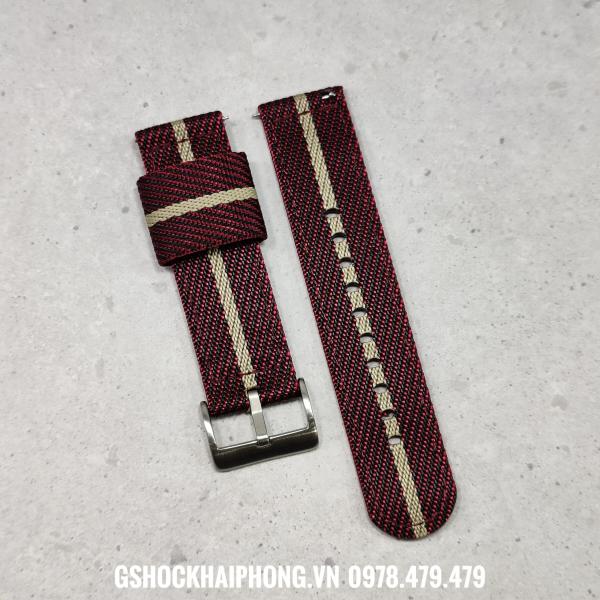 Dây vải thay thế cho G-Shock GA-2000 - Màu 4 ( có nãy khóa thông minh ) 