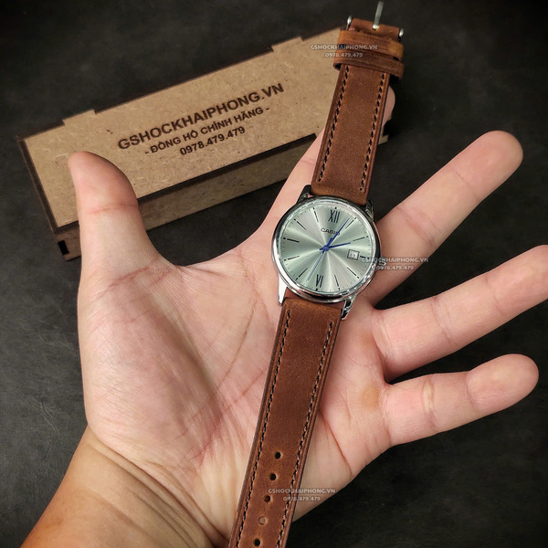 Dây Crazy Horse - Màu Nâu - Size 18mm/ 20mm/ 22mm