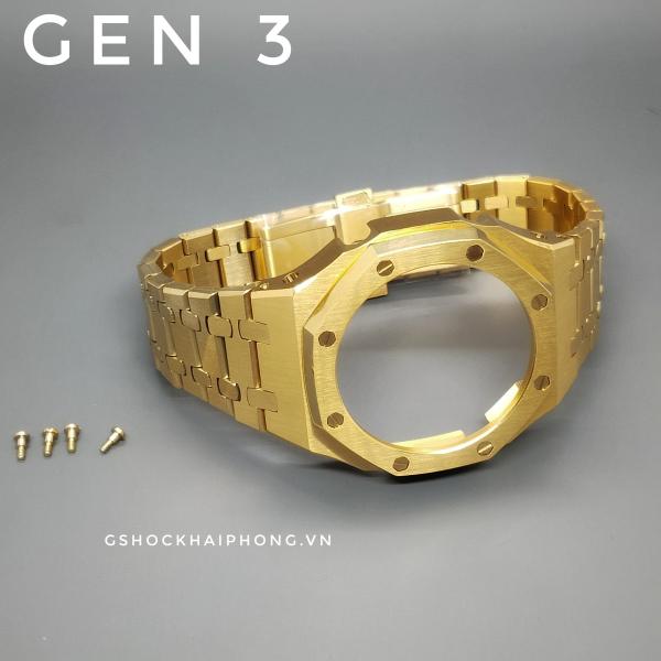 Bộ vỏ metal AP gen 3 Gold