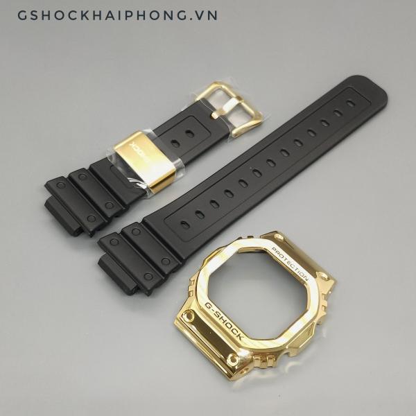 Bộ dây vỏ mặt thép vàng Dw-5600