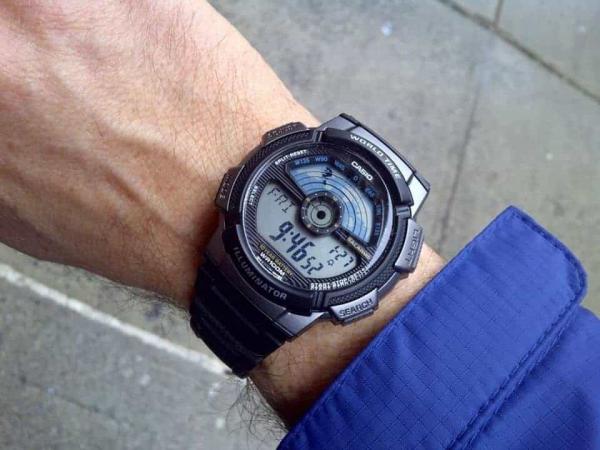 Đồng hồ Nam Chính hãng CASIO AE-1100W-1AVDF - Pin 10 năm