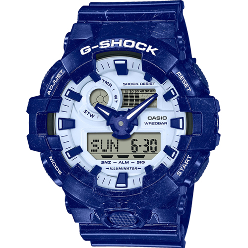 G SHOCK GA-700BWP-2A
