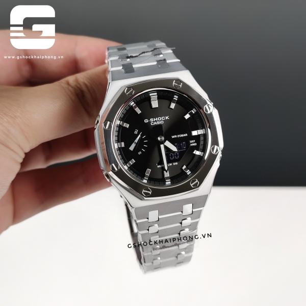 G-SHOCK GA-2100AP - Layer Sliver Chrome