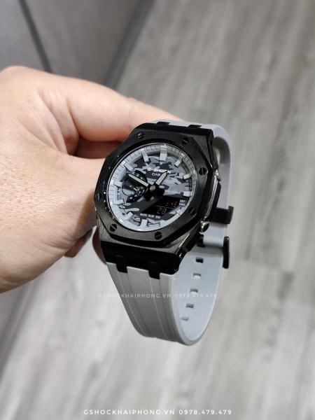 G-SHOCK GA-2100AP - Camou Grey Custom